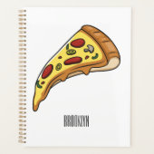 Illustration de la pizza (Devant)