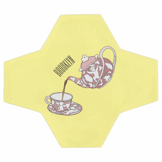 Illustration de la série Teacup (Plat)