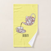 Illustration de la série Teacup (Serviette à main)