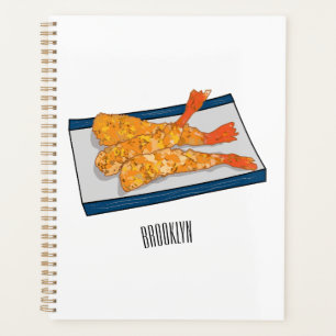 Illustration de la tempura crevette