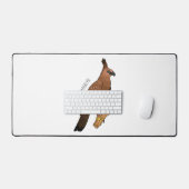 Illustration de l'aigle à faucon de Javan (Clavier et souris)