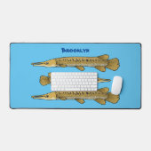 Illustration de l'alligator garfish (Clavier et souris)