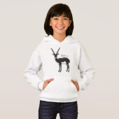 Illustration de l'antilope Blackbuck (Devant entier)