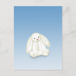Illustration de lapin mignon - Carte postale