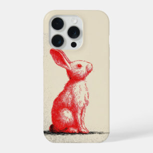 Illustration de Lapin Rouge - Anima Vintage Minima