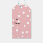 Illustration de l'arbre de Noël Étiquettes de cade (Dos)