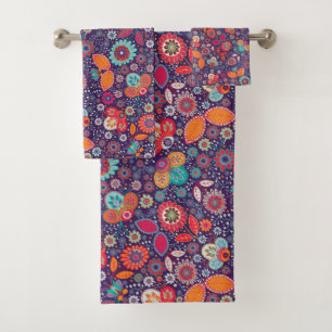 Illustration de l'art coloré Nature Motif floral
