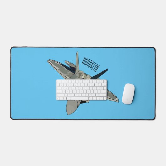 Illustration de l'avion de chasse (Clavier et souris)