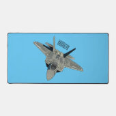 Illustration de l'avion de chasse (Recto)