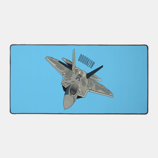 Illustration de l'avion de chasse (Recto)