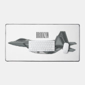 Illustration de l'avion de chasse (Clavier et souris)