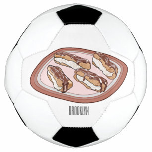 Illustration de l'éclair de chocolat