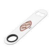 Illustration de l'éclair de chocolat (Dos Angle)