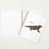 Illustration de lézard à cornes de Regal (Devant avec enveloppe)