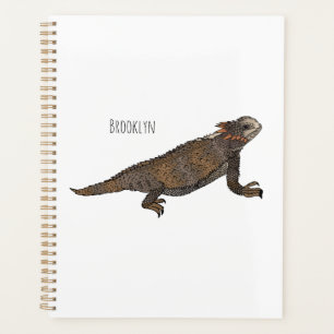 Illustration de lézard à cornes de Regal