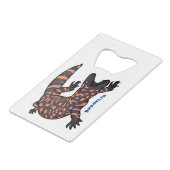 Illustration de lézard géant affamé (Devant Angle)
