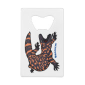 Illustration de lézard géant affamé (Dos)