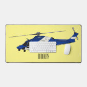 Illustration de l'hélicoptère de police (Clavier et souris)