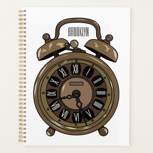 Illustration de l'horloge d'alarme (Devant)