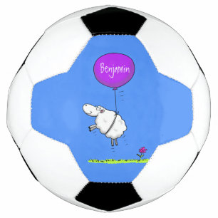 Illustration de l'humour en ballons de mouton mign