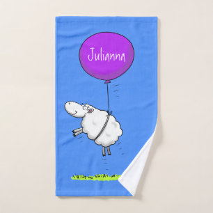 Illustration de l'humour en ballons de mouton mign