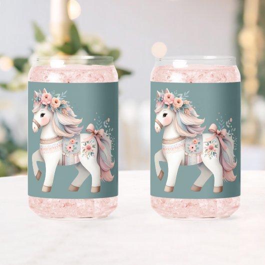 Illustration de l'Imaginaire Floral Pastel Horse (Insitu (Mariage))