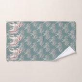 Illustration de l'Imaginaire Floral Pastel Horse (Serviette à main)