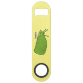 Illustration de l'insecte de la trémie verte mûre (Dos)