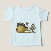 Illustration de l'insecte du fruit du papillon (Design Recto)