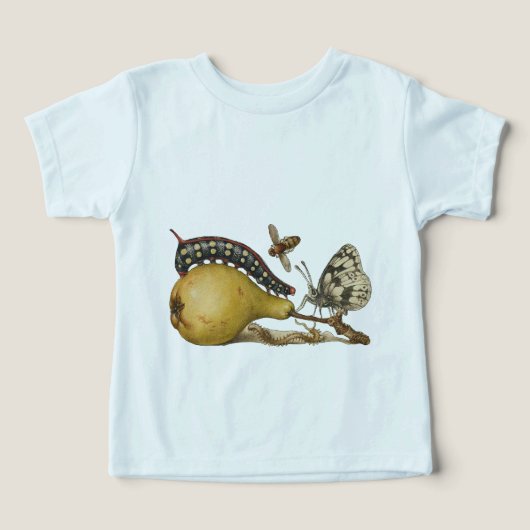 Illustration de l'insecte du fruit du papillon (Design Recto)