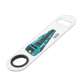 Illustration de locomotive électrique (Dos Angle)