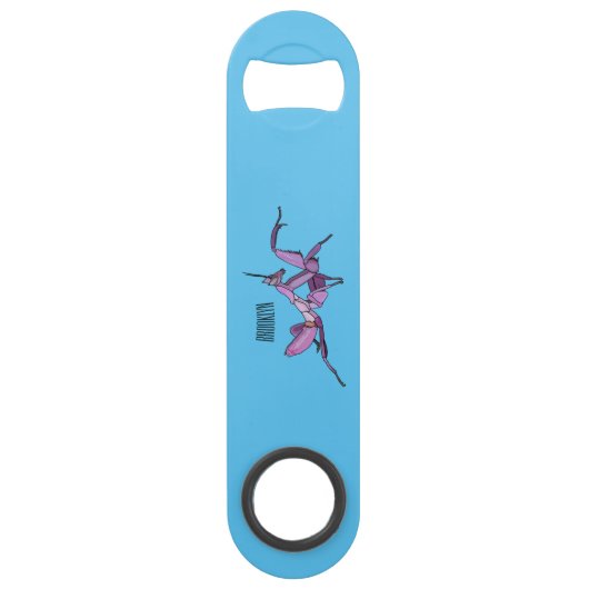 Illustration de l'orchidée mante (Devant)