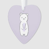 Illustration de l'ours polaire mou (devant)