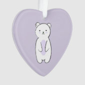 Illustration de l'ours polaire mou (devant)