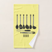 Illustration de l'ustensile de cuisine (Serviette à main)