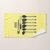 Illustration de l'ustensile de cuisine (Serviette à main)