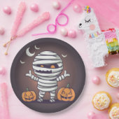 Illustration de maman mignonne Assiette en papier  (Fête)