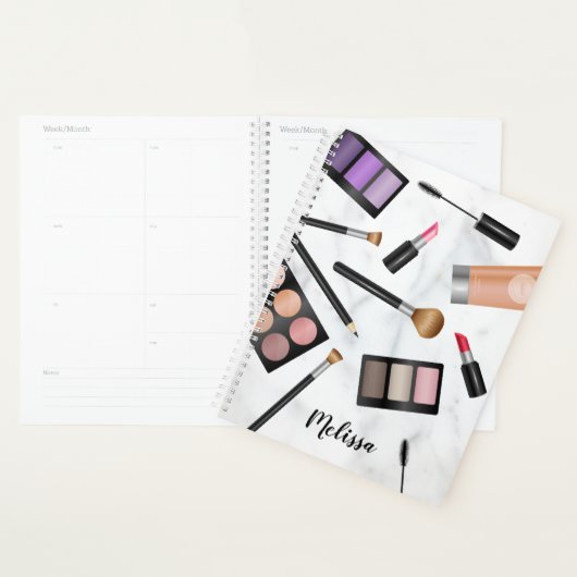 Illustration De Maquillage Avec Nom (Devant avec enveloppe)