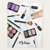 Illustration De Maquillage Avec Nom (Devant)