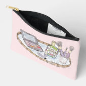 Illustration de maquillage Sac Vintage inspiré (Ouvrir)