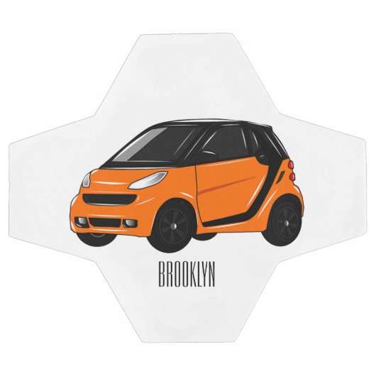 Illustration de micro-voiture (Plat)