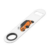 Illustration de micro-voiture (Dos Angle)