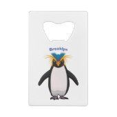 Illustration de mignon macaroni pingouin (Dos)