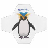 Illustration de mignon macaroni pingouin (Plat)