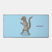 Illustration de mignonne mangouste (Recto)