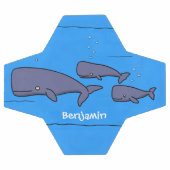 Illustration de mignonne migratrice de baleines à (Plat)