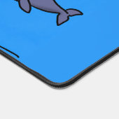 Illustration de mignonne migratrice de baleines à (Coin)