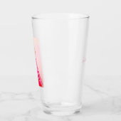 Illustration de mode, Lady en verre rose (Gauche)