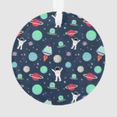 illustration de motif spatial (dos)