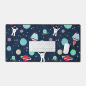 illustration de motif spatial (Clavier et souris)